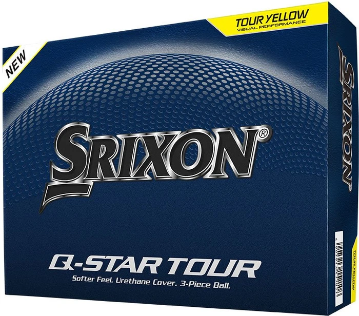 Srixon Q-Star Tour Golfbälle tour yellow, 12 Stück