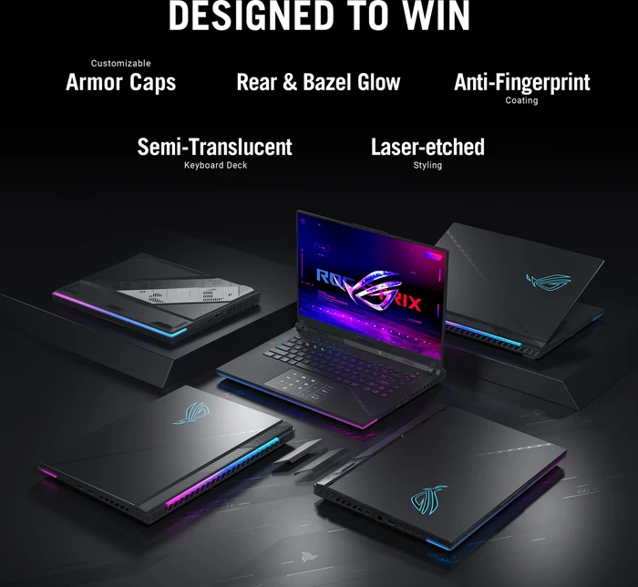 ASUS ROG Strix Scar 16 (2023) G634JZ-NM045W, Off Black, Core i9-13980HX, 64GB RAM, 4TB SSD, GeForce RTX 4080, DE