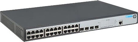 HP OfficeConnect 1920 24G Rackmount Gigabit Smart Switch, 24x RJ-45, 4x SFP, 370W PoE+