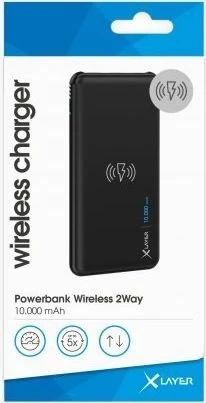 XLayer Powerbank Plus Wireless Charger 2Way 10000mAh schwarz