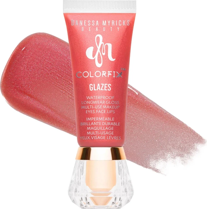 Danessa Myricks Colorfix Glazes Multifunktionales Make-Up pink ice, 10ml