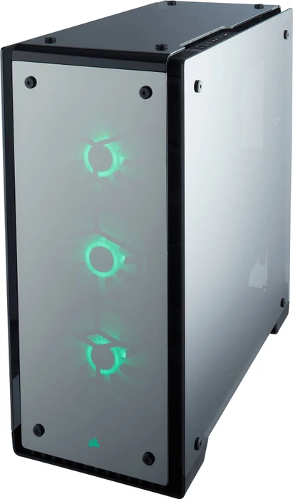 Corsair Crystal Series 570X RGB Mirror Black, schwarz, Glasfenster