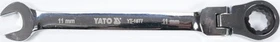 Yato YT-1674 Gelenk-Maul-Ringratschenschlüssel, 11x160mm