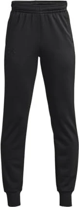 Under Armour Armour Fleece Trainingshose lang schwarz (Junior)