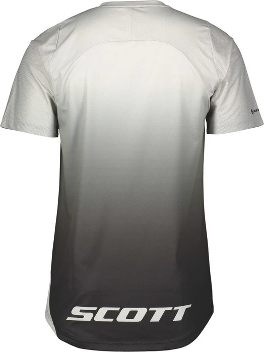 Scott Trail Vertic Zip Trikot kurzarm light grey/black (Herren)