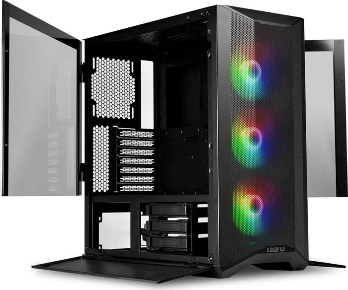 Lian Li LANCOOL II Mesh RGB, schwarz, Glasfenster