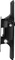 Hama TV-Wandhalterung Fullmotion 5 Sterne XS 1 Arm schwarz Vorschaubild