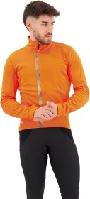 Castelli Entrata Fahrradjacke red orange/metal brown (Herren)