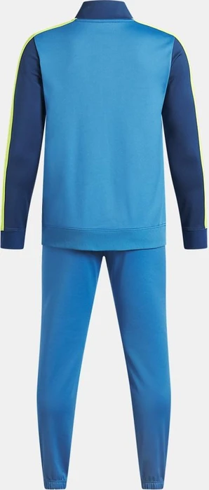 Under Armour Rival Colorblock Trainingsanzug aegean blue/blackout navy/white (Junior)