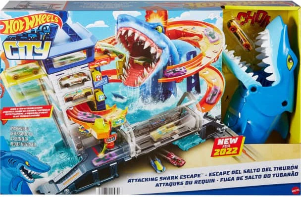 Mattel Hot Wheels City Hai-Angriff Spielset