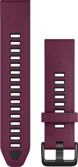 Garmin Ersatzarmband QuickFit 20 Silikon merlot/graphite