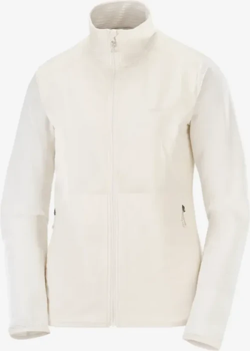 Salomon Essential Lightwarm Hybrid Funktionsjacke whisper white (Damen)