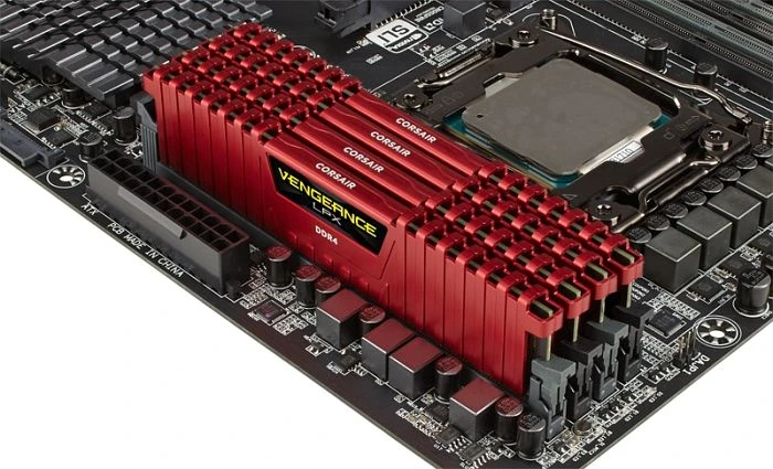 Corsair Vengeance LPX rot UDIMM 16GB Kit, DDR4-3000, CL15-17-17-35