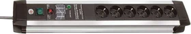 Brennenstuhl Premium-Protect-Line 60000A, 6-fach, 3m
