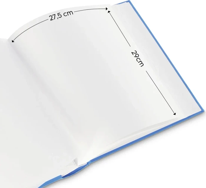 Hama Jumbo Fotoalbum, 30x30, 60 weiße Seiten, Fresh