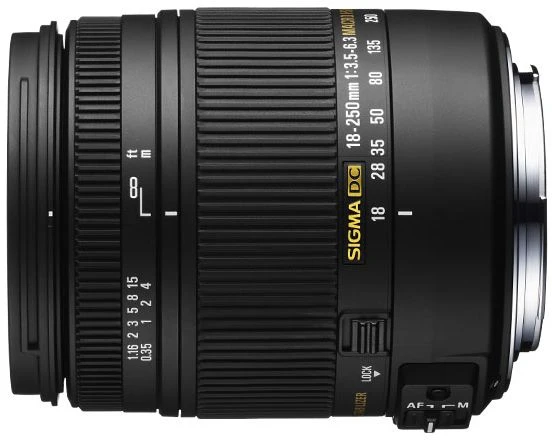 Sigma AF 18-250mm 3.5-6.3 DC Makro HSM für Pentax K