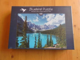 Bluebird Puzzle Moraine Lake in Banff National Park
