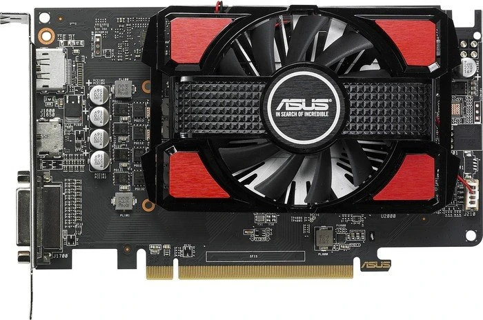ASUS Radeon RX 550, RX550-2G, 2GB GDDR5, DVI, HDMI, DP