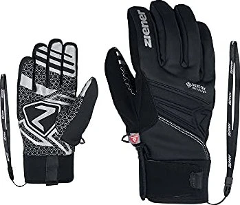 Ziener Infino GTX Inf PR Skihandschuhe stone grey/lime