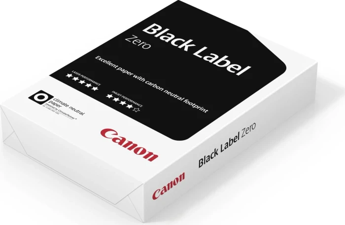 Canon Black Label Zero FSC Kopierpapier matt weiß, A4, 75g/m², 500 Blatt