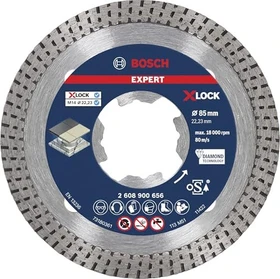 Bosch Professional EXPERT X-LOCK HardCeramic Diamanttrennscheibe, 85x1.6x22.23mm, 1 Stück
