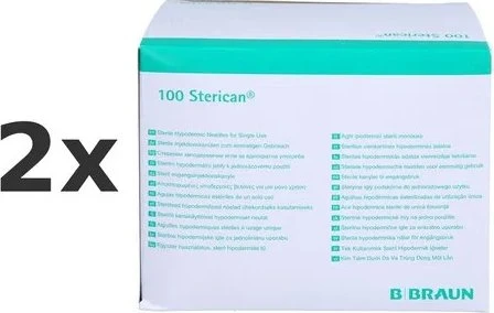 B.Braun Sterican Einmalkanüle Kurzschliff 18G 40mm, 100 Stück