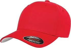 Flexfit V Cotton Twill Kappe rot