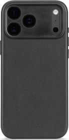 Decoded Leather Back Cover für Apple iPhone 17 Pro Max schwarz