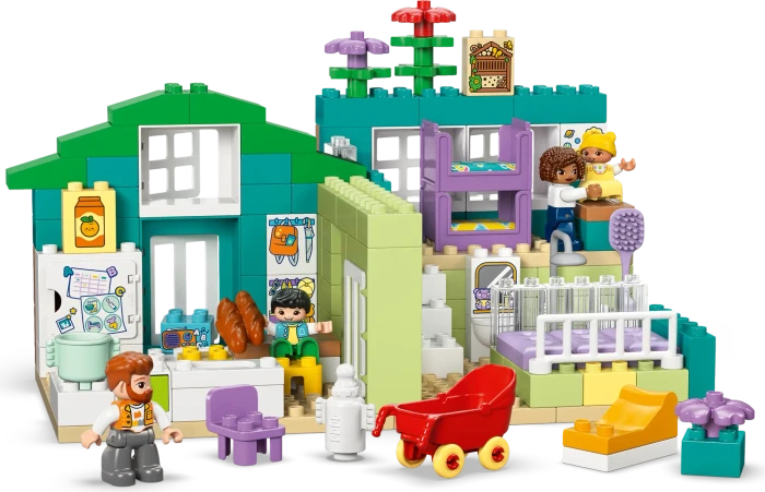 LEGO DUPLO - Modernes Familienhaus mit Figuren 3-in-1-Set