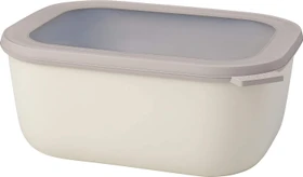 Mepal Multischüssel Cirqula rechteckig Aufbewahrungsbehälter 3l nordic white