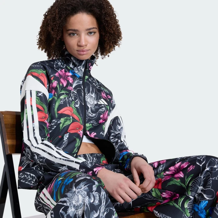 adidas x FARM Rio Tiro Trainingsjacke black/cream white/multicolor (Damen)