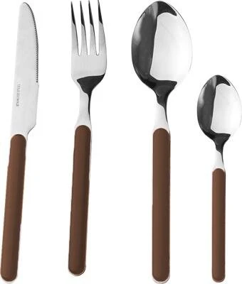 Brunner 16-teilig Delice Besteck braun