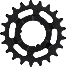 KMC Steck-Zahnkranz 21 Zähne für Shimano schmal schwarz