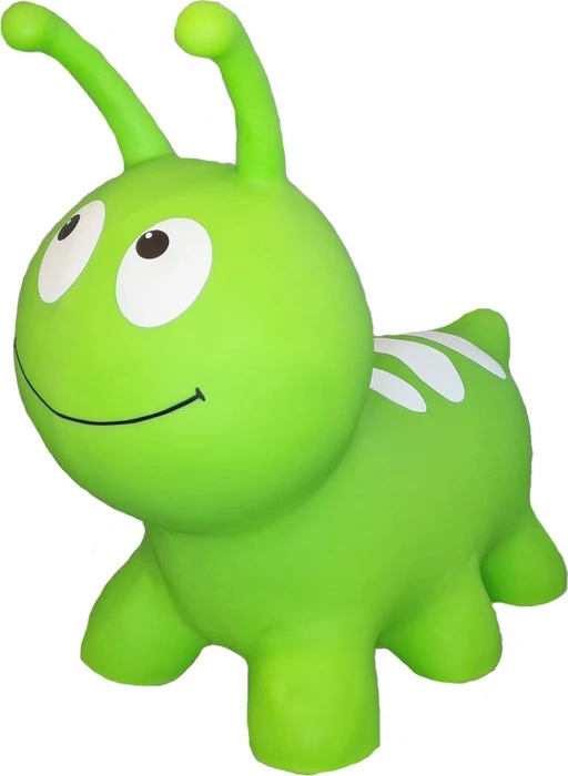 Gerardo's Hüpftier Wurm grün mit Pumpe (GT69336)