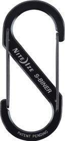 Nite Ize S-Biner Edelstahl Materialkarabiner 112x50mm schwarz
