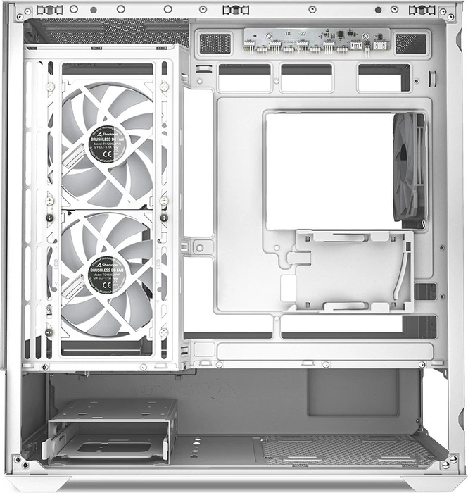 Sharkoon MK6 RGB White, Glasfenster
