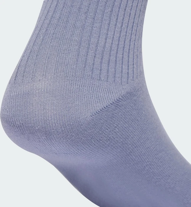 adidas Everyday Icons Crew Socken warm clay/silver violet, 2 Paare