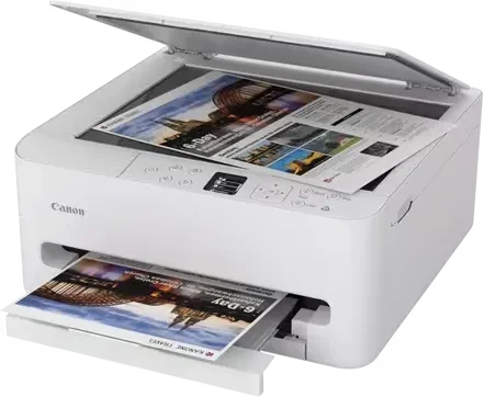 Canon PIXMA TS6550i weiß, Tinte, mehrfarbig