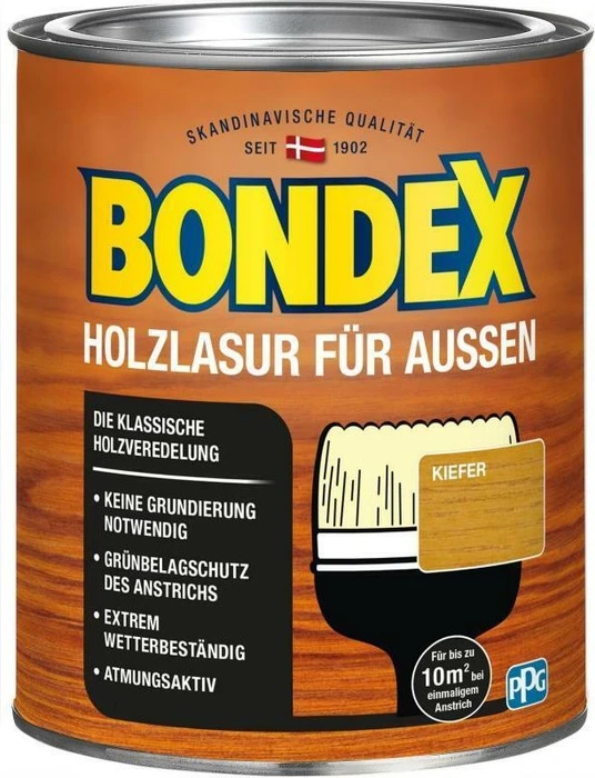 Bondex Holzlasur außen kiefer, 750ml