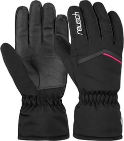 Reusch Marisa Skihandschuhe black/white/pink glo (Damen)
