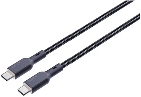 Aukey Kevlar USB-C/USB-C Kabel 1.8m schwarz