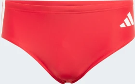adidas 3-Streifen Badehose pure ruby/white (Herren)