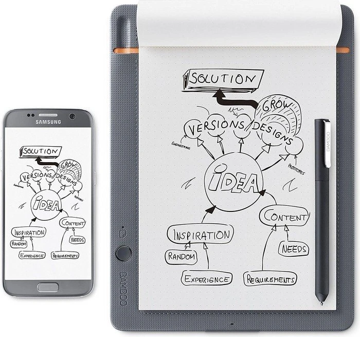 Wacom Bamboo Slate A5 Smartpad, grau