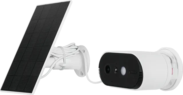 ABUS Solarpanel für WLAN Akku Cam, weiß, Solarmodul