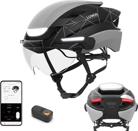 Lumos Ultra E-Bike Helm lunar mesh