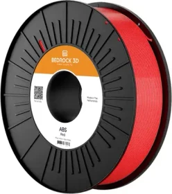 Bedrock3D ABS, rot, Spule, 1.75mm, 750g