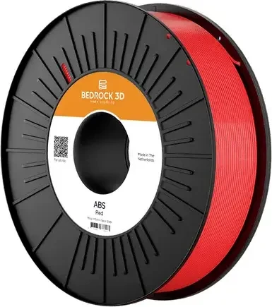Bedrock3D ABS, rot, Spule, 1.75mm, 750g