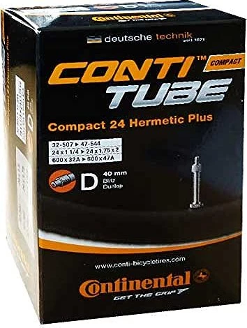 Continental Compact Hermetic Plus DV 40mm 24" Schlauch