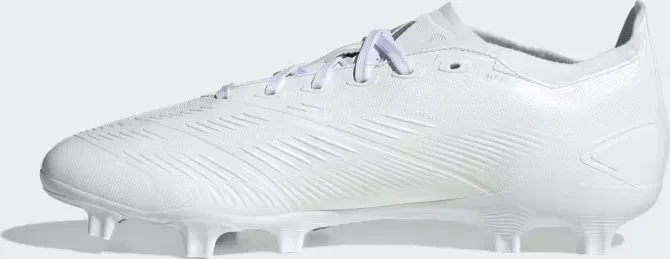 adidas Predator 24 League Low FG cloud white/silver metallic/grey one