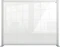 Nobo Premium Plus Schreibtisch-Trennwand aus Acryl, transparent/silber, 120x100cm Vorschaubild